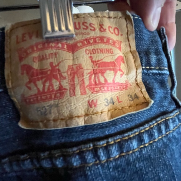 Levi’s Jeans 527 - 34x34 like New, Perfect Condition, Slim Bootcut - Picture 2 of 5